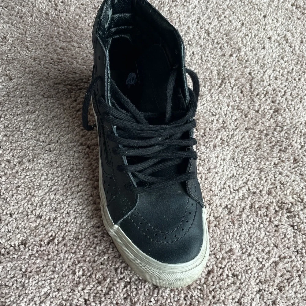 Vans Black High-Top Sneakers